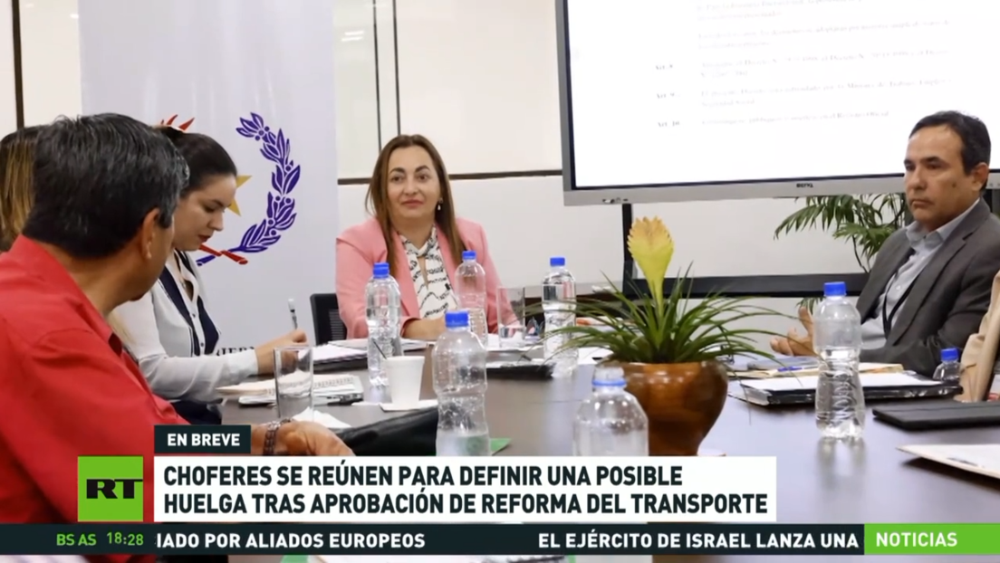 Choferes se reúnen para definir posible huelga tras la aprobación de reforma del transporte en Paraguay