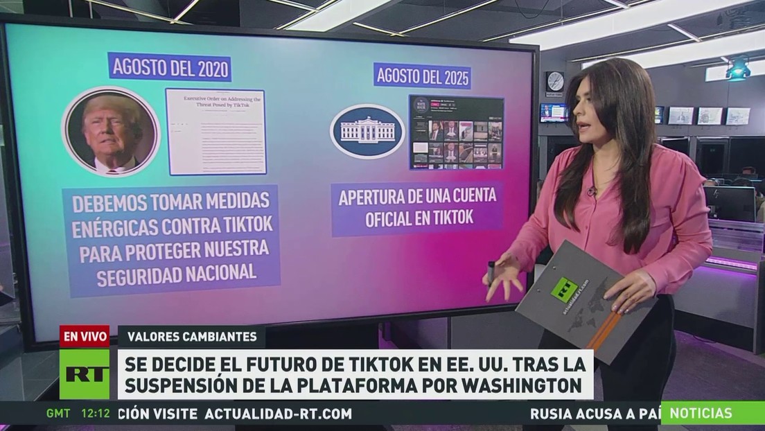 Trump anuncia que hay un acuerdo sobre TikTok tras una conversación telefónica con Xi Jinping