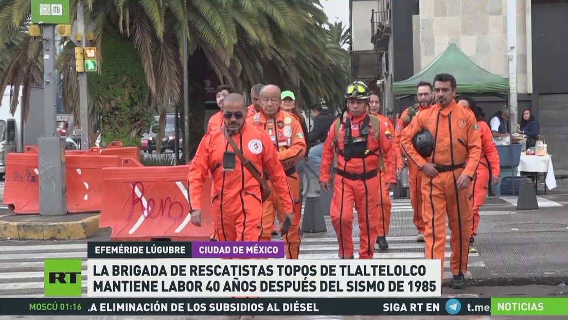 México celebra una ceremonia en honor a víctimas del sismo de 1985 y realiza simulacro nacional