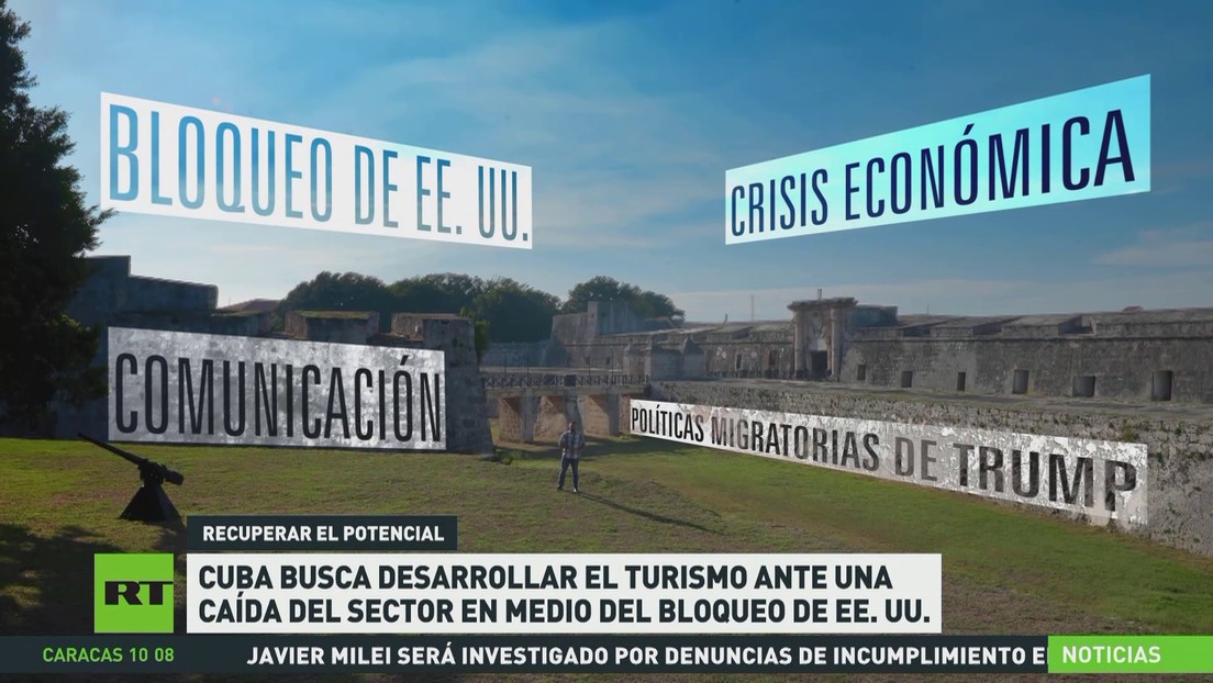 Cuba busca desarrollar el turismo ante una caída del sector en medio del bloqueo de EE.UU.
