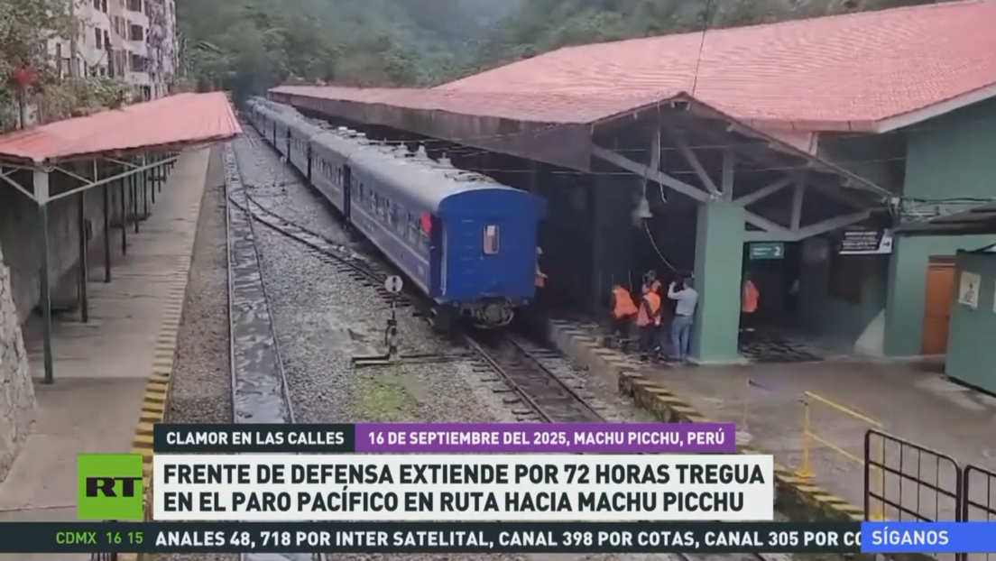 Frente de Defensa extiende por 72 horas tregua de paro pacífico en ruta hacia Machu Picchu
