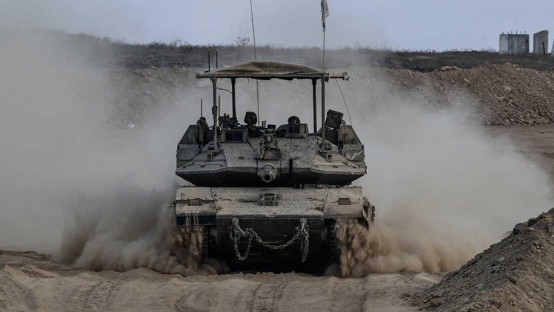 Tanques del Ejército israelí entran en la ciudad de Gaza