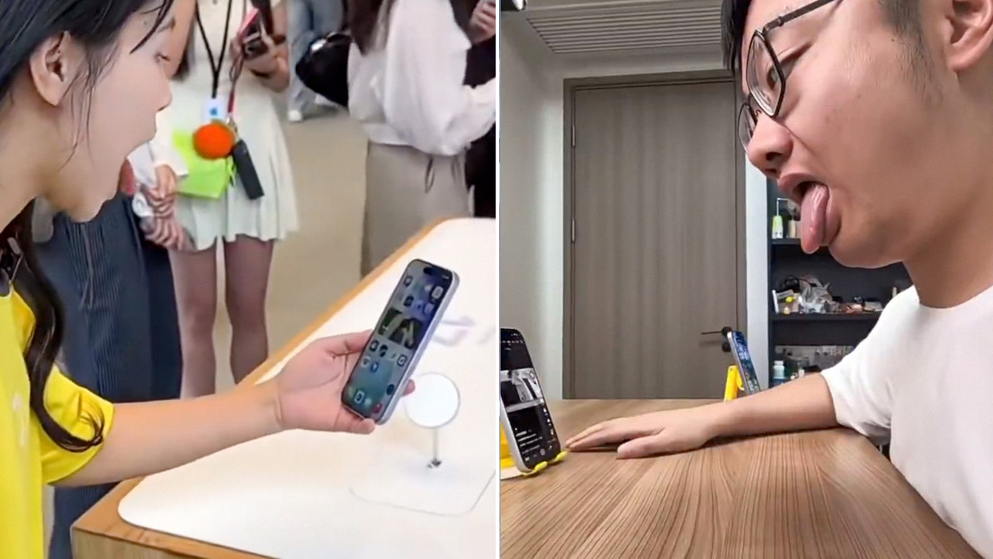 La generación Z ahora usa la lengua para navegar en su iPhone