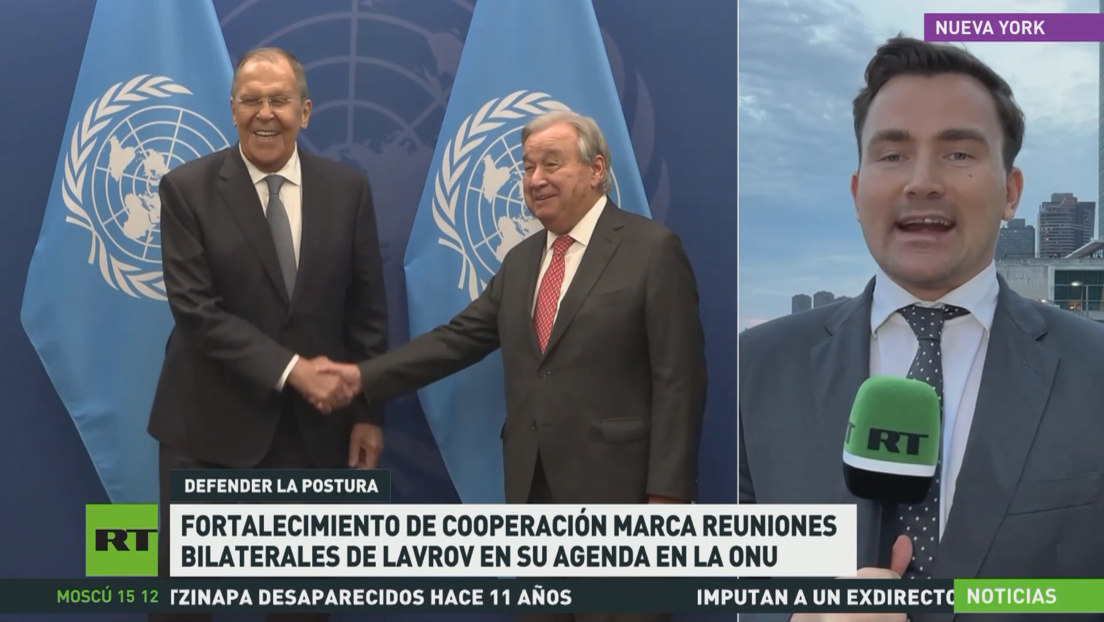 El fortalecimiento de la cooperación marca las reuniones bilaterales de Lavrov en su agenda en la ONU