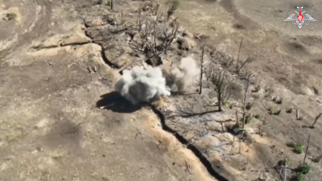 VIDEO: Golpes relámpago de drones rusos desintegran equipos de Kiev