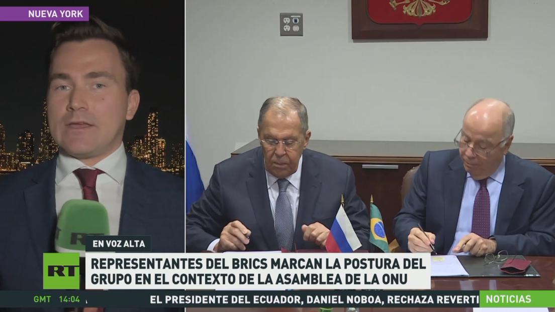 Apretada agenda del canciller ruso en la antesala de su discurso ante la Asamblea de la ONU