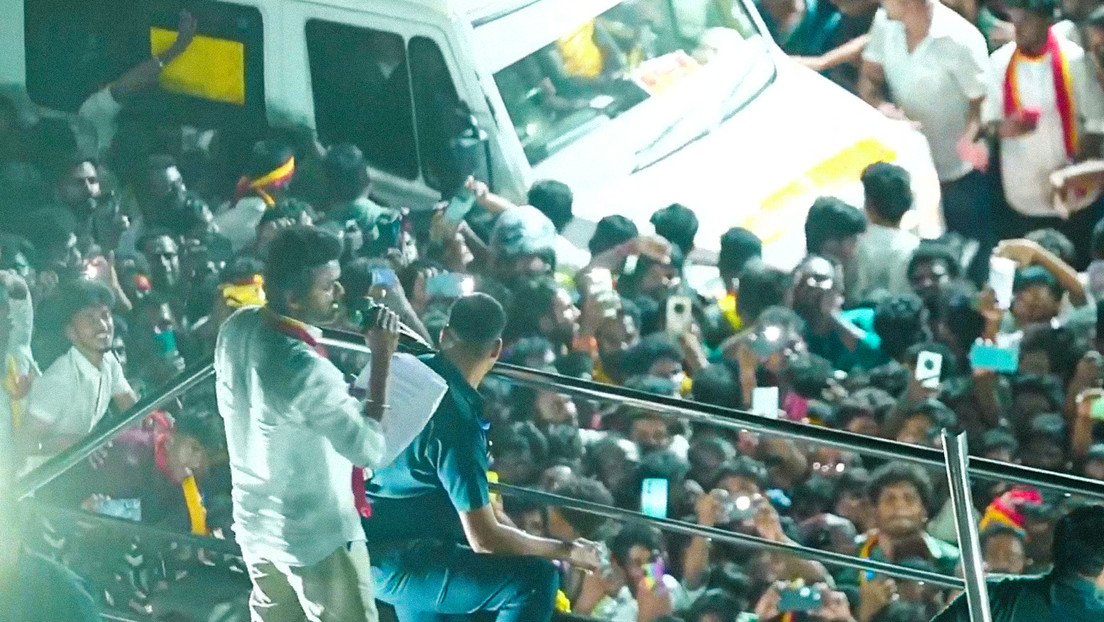 Estampida en un mitin político de un popular actor en la India deja decenas de muertos