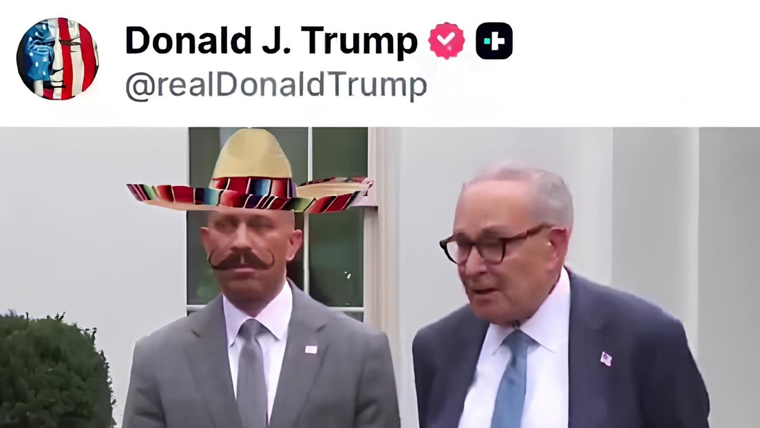 "Puñado de mierdas": Trump viraliza 'deepfake' donde el líder demócrata insulta a su propio partido (VIDEO)