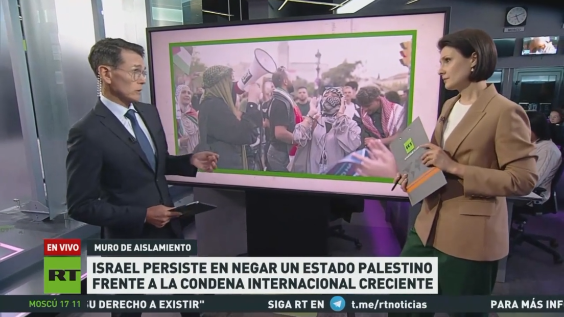 Israel persiste en negar un Estado palestino frente a la condena internacional creciente