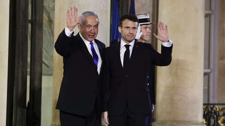 Netanyahu no permite que Macron visite Israel