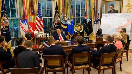 Bild: Trump mantiene una conversación "acalorada" con líderes de la UE