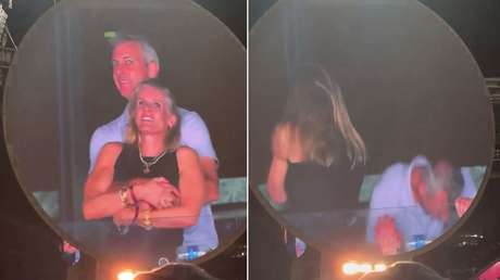 La mujer 'cazada' con su amante en un concierto de Coldplay solicita el divorcio