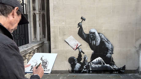 Banksy podría perder su mayor 'secreto' por un escandaloso grafiti