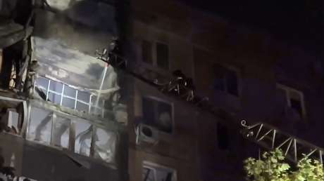 Dos muertos en Donbass tras un ataque de Kiev con misiles Storm Shadow y drones (VIDEOS, FOTOS)