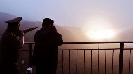 Logro estratégico: Kim Jong-un supervisa la prueba de un potente motor