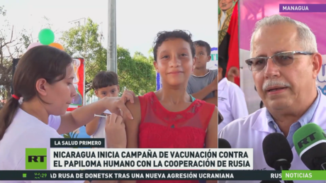 Nicaragua inicia campaña de vacunación contra el papiloma humano con la cooperación de Rusia