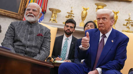 "Amigos cercanos": Trump y Modi se muestran dispuestos a reparar las relaciones