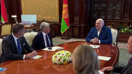 El representante de Trump se reúne con Lukashenko (VIDEO)