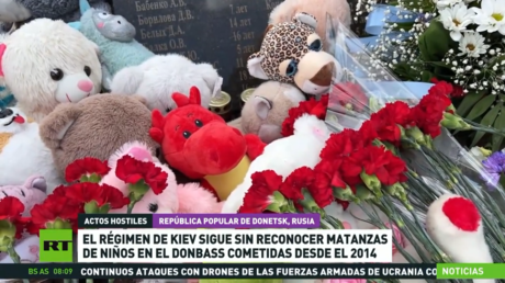 El régimen de Kiev sigue sin reconocer las matanzas de niños en Donbass cometidas desde 2014
