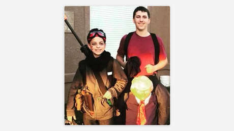 Aparece una imagen del presunto asesino de Kirk con un disfraz de Halloween relacionado con Trump (FOTO)