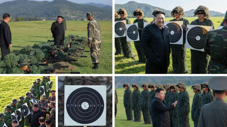 FOTOS: Kim Jong-un supervisa una competición entre hábiles "cazadores" norcoreanos