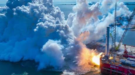 Desafiando a SpaceX: el cohete reutilizable chino pasa una de las pruebas más complejas (VIDEO)