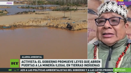 Activista: El Gobierno peruano promueve leyes que abren puertas a la minería ilegal en tierras indígenas