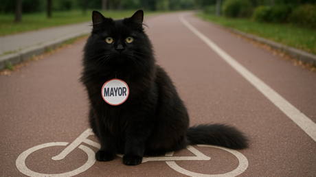 Un gato se convierte en 'alcalde' en EE.UU.