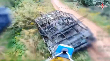 VIDEO: Drones rusos aniquilan con rudeza y precisión vehículos militares ucranianos