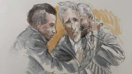 Reportan que el fallido asesino de Trump intentó quitarse la vida en plena sala judicial (IMAGEN)