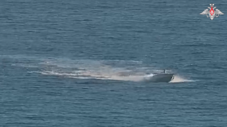VIDEO: Fuerzas rusas frustran misiones de lanchas no tripuladas enemigas en el mar Negro