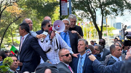 Petro participa en las marchas de Nueva York en contra de Netanyahu (VIDEO)