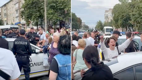 VIDEO: Ucraniano movilizado por la fuerza se salva gracias a un grupo de vecinos