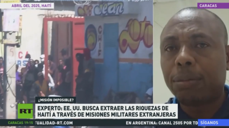 Experto: EE.UU. busca extraer riquezas de Haití a través de misiones militares extranjeras 