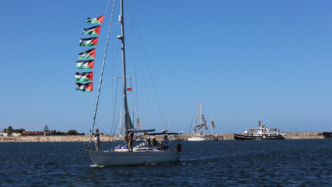 Flotilla que va a Gaza con ayuda, en alerta máxima tras ingresar a una zona de "alto riesgo"