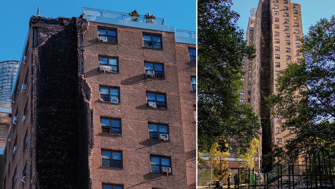 VIDEO: Explosión de gas provoca un enorme agujero en un edificio residencial en EE.UU.