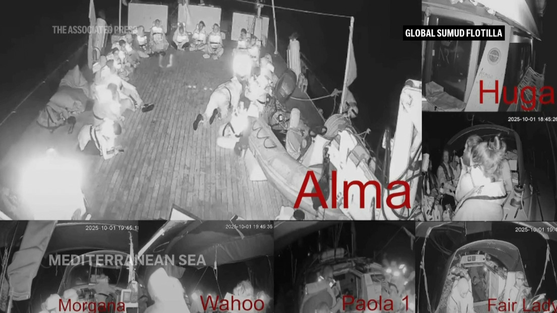 Israel intercepta la flotilla humanitaria cerca de las aguas territoriales de Gaza (VIDEOS)