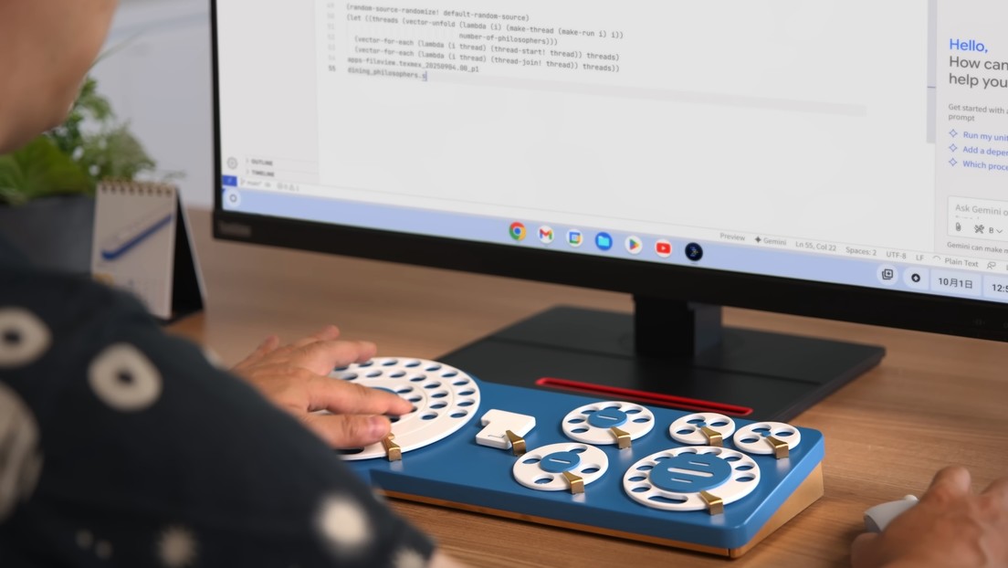 VIDEO: Presentan un teclado que evoca el pasado y que no querrás para un trabajo urgente