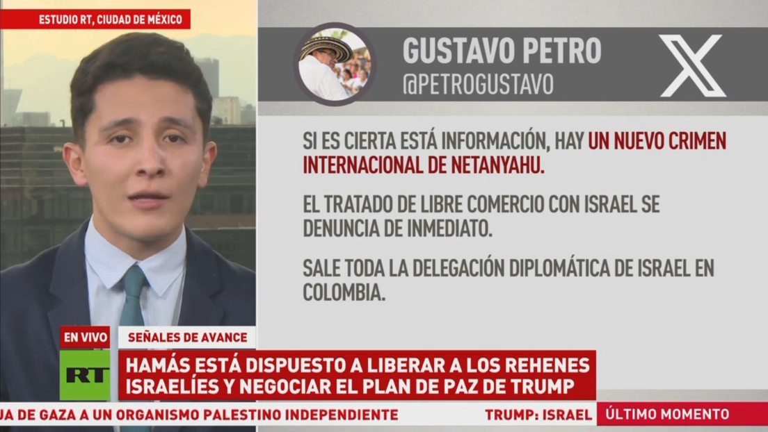Mandatarios latinoamericanos reaccionan a las últimas acciones de Israel y al plan de paz de Trump 