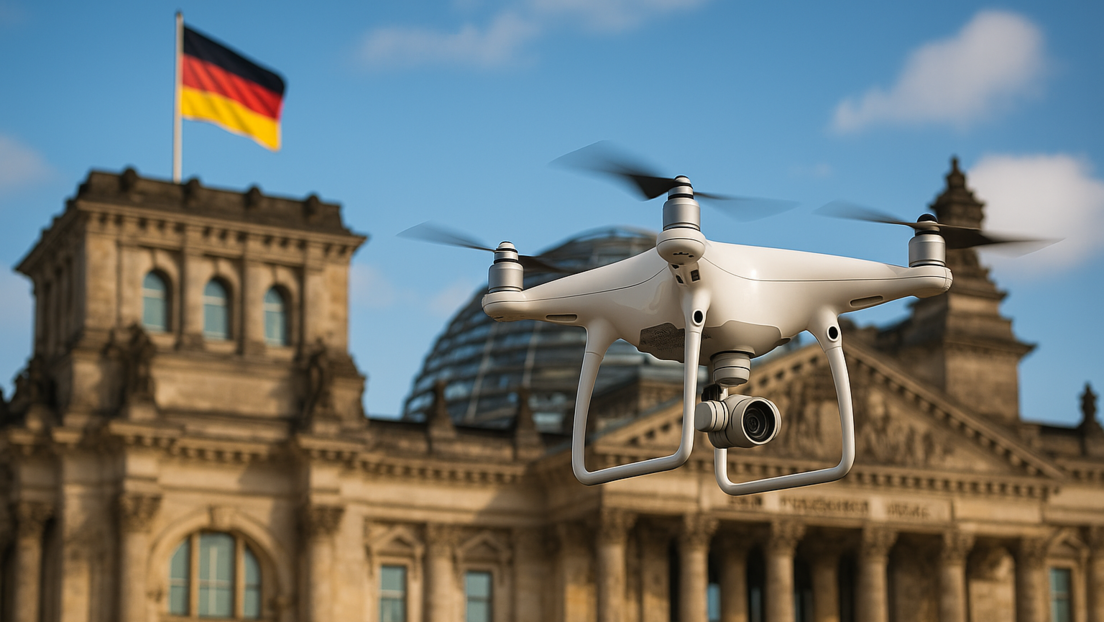 Zajárova: Berlín no investigará el 'misterio' de los drones sobre Alemania hasta "el próximo siglo"
