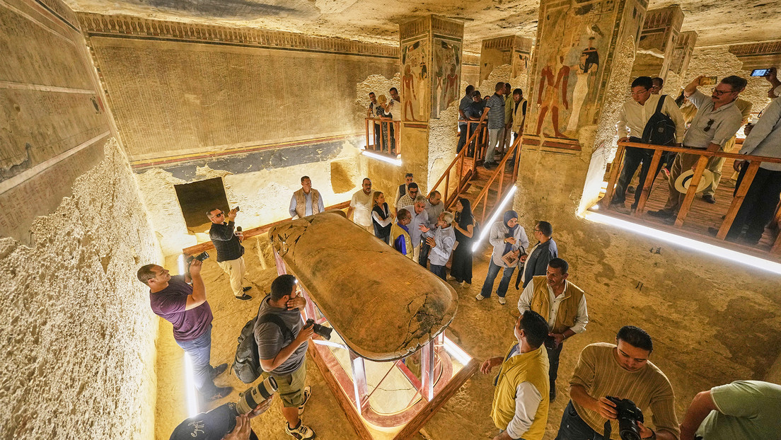 "Muy fascinante": reabren la tumba de un faraón egipcio tras más de 20 años de renovación