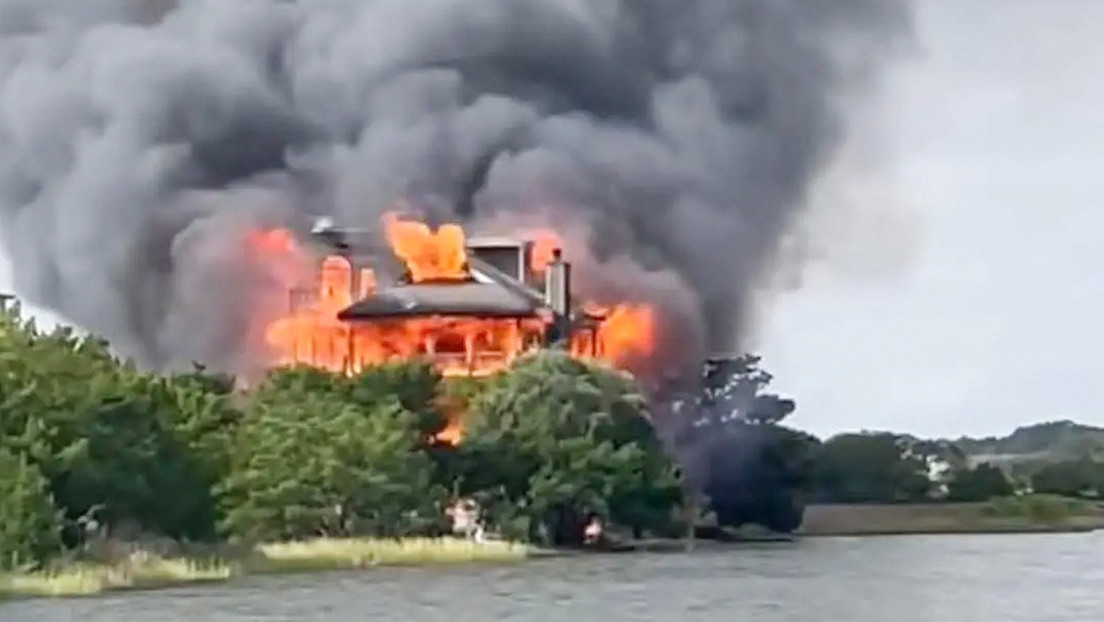 Gran incendio devora la casa de jueza en EE.UU. tras recibir amenazas de muerte (VIDEO)