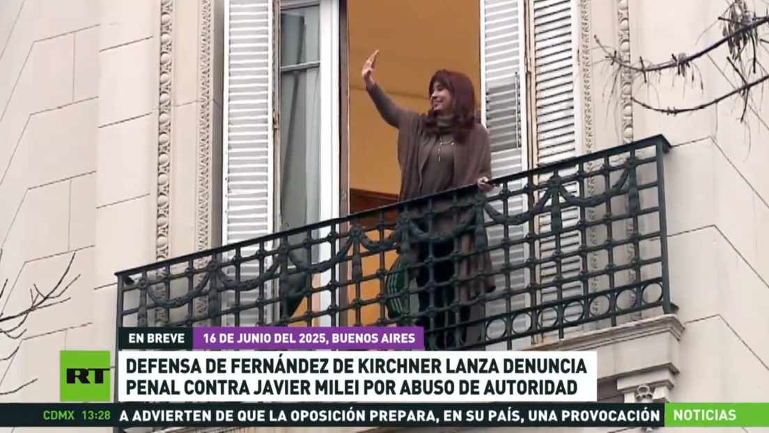 Defensa de Fernández de Kirchner lanza denuncia penal contra Javier Milei por abuso de poder