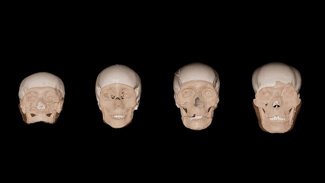 Cuatro momias andinas revelan sus rostros