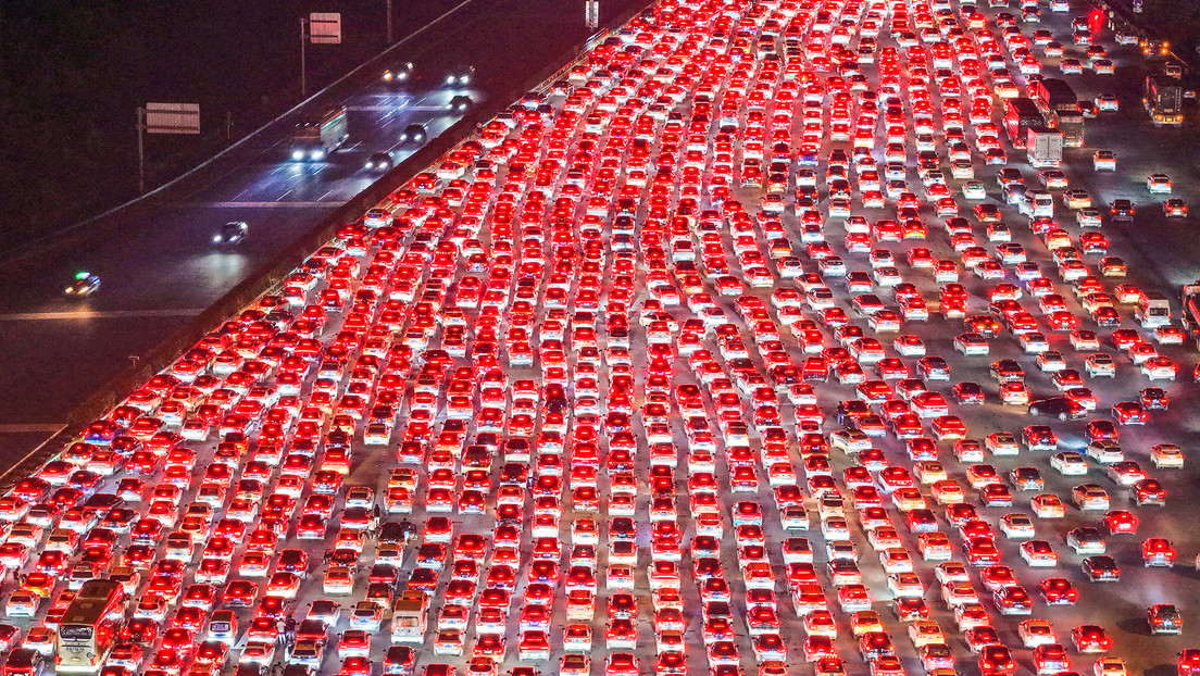 VIDEO: Esto es lo que pasa cuando se acaban las vacaciones en China