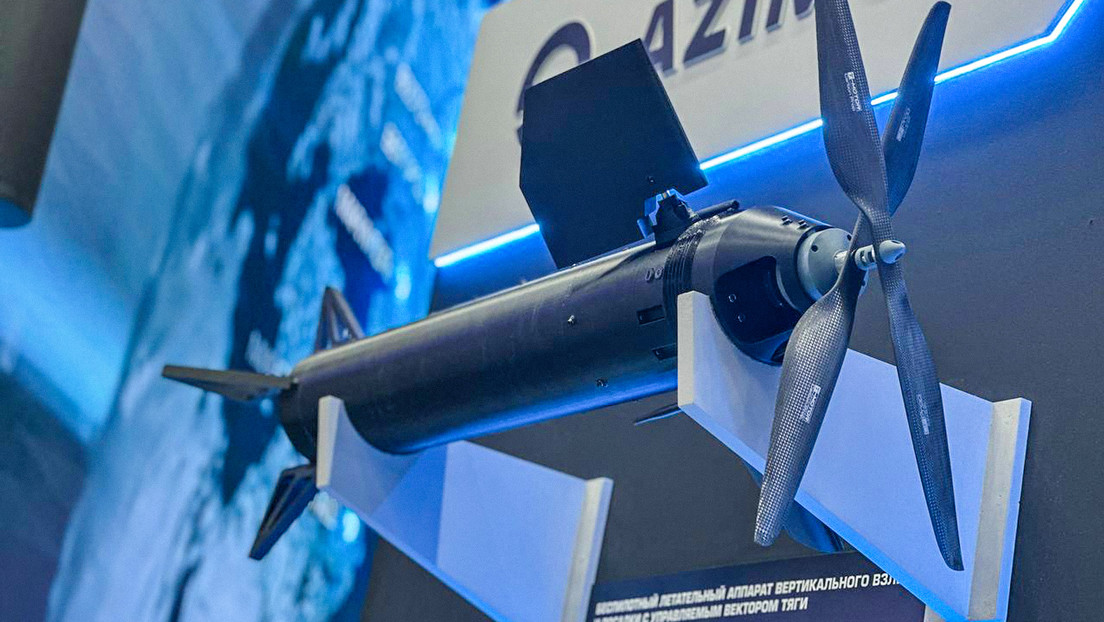 Nace en Rusia un dron impreso en 3D con forma de tubo y empuje vectorial