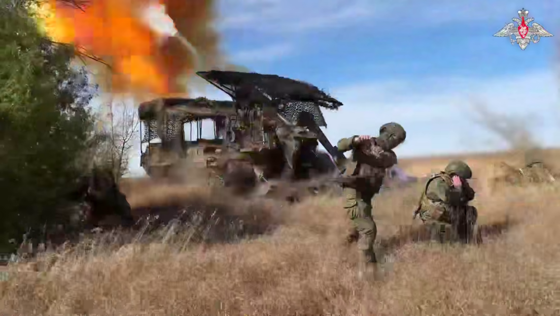 VIDEO: Artillería rusa causa estragos en tropas de Kiev