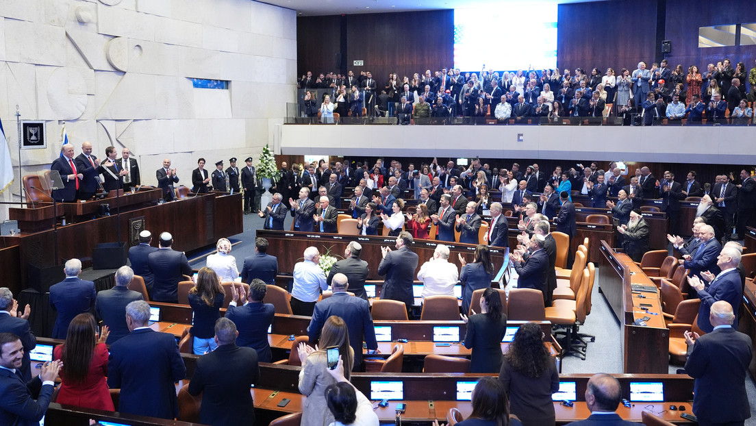 VIDEO: Trump recibe una ovación en pie del Parlamento israelí