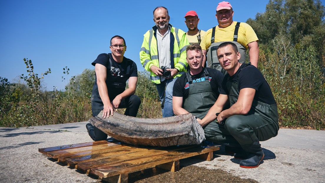 Hallan los restos de un ostentoso palacio real sepultados bajo el agua