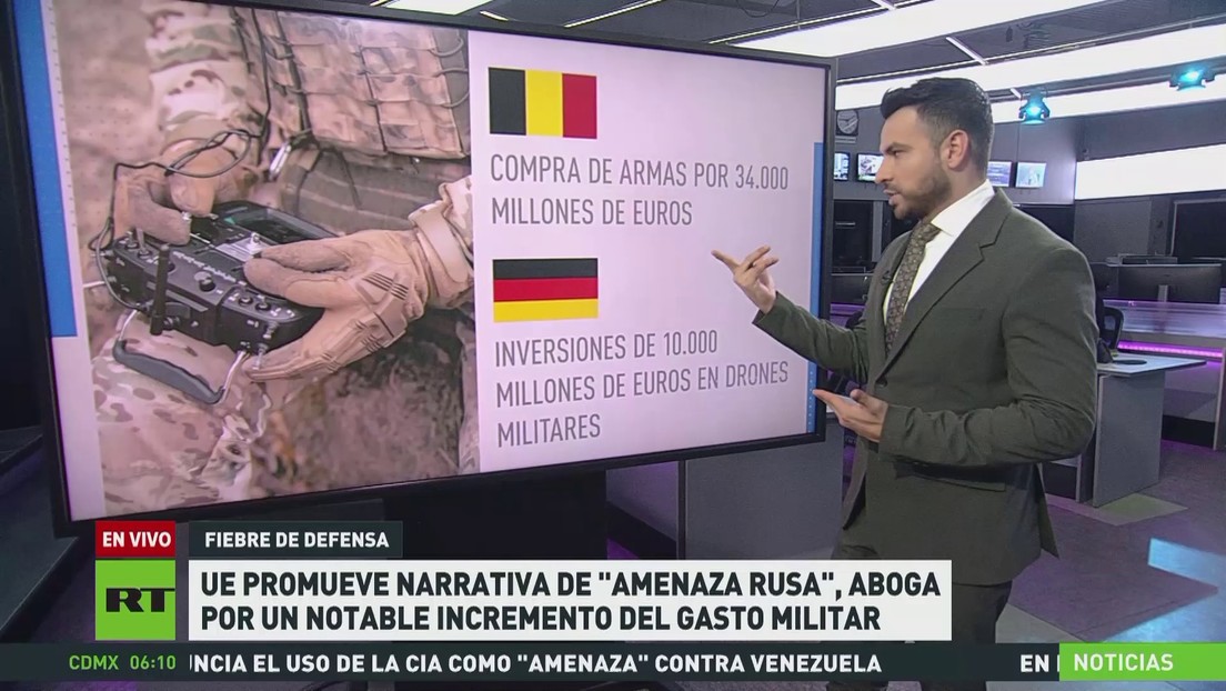La UE promueve la narrativa de la "amenaza rusa" y aboga por aumento del gasto militar